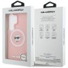Etui Karl Lagerfeld IML Repeated         Choupette MagSafe do Samsung Galaxy S26 Ultra różowy